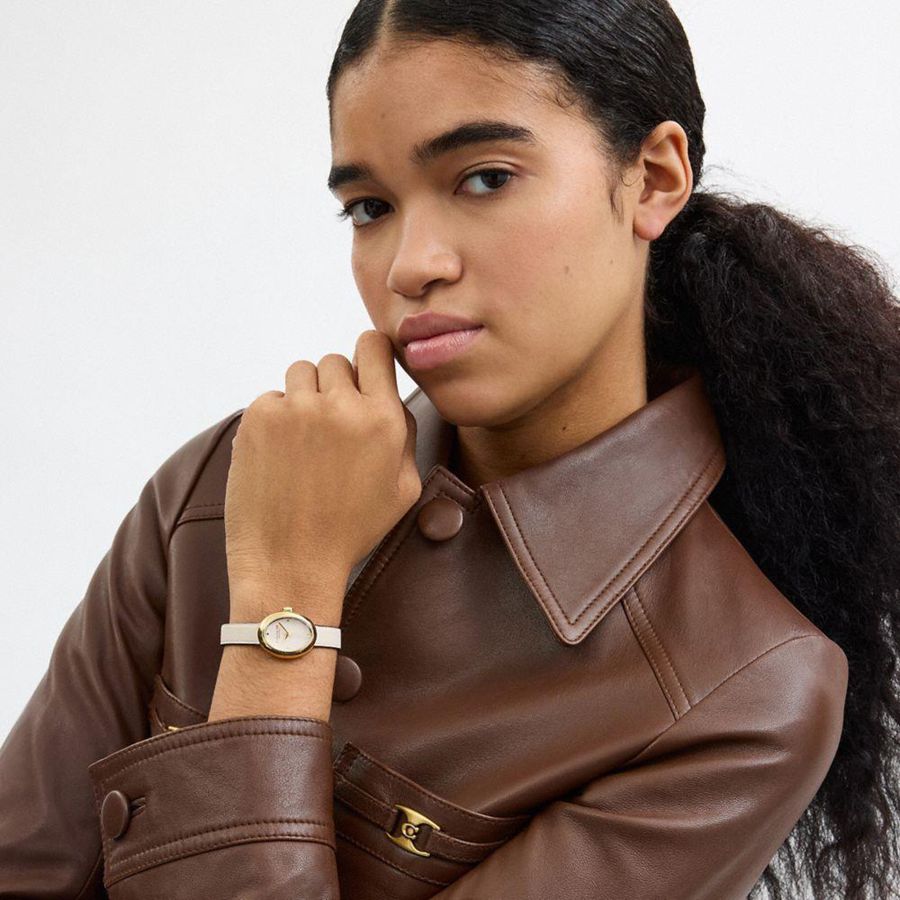 Relógios COACH Sammy, 22 Mm Feminino Branco | 24389MSYO