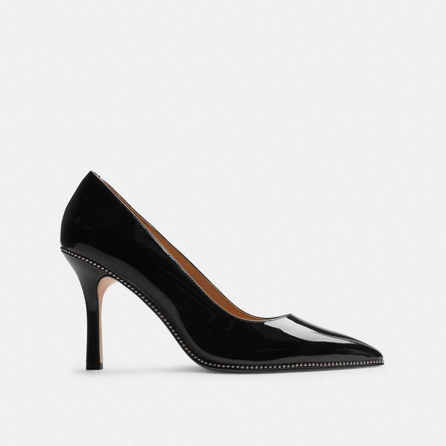 Saltos COACH Samantha Feminino Pretas | 04691DWIU