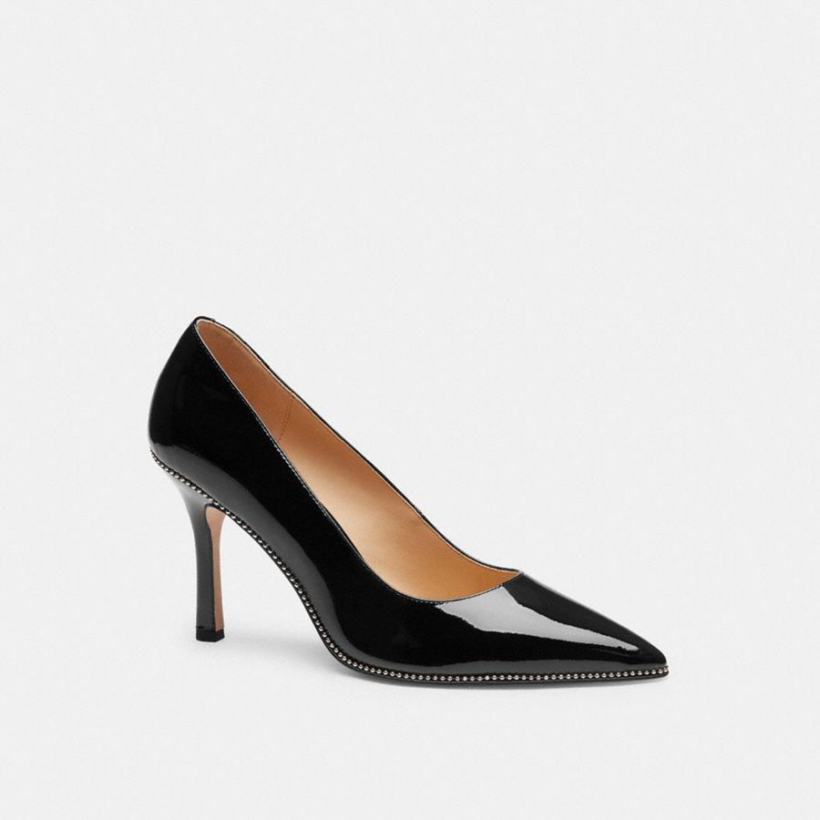 Saltos COACH Samantha Feminino Pretas | 04691DWIU