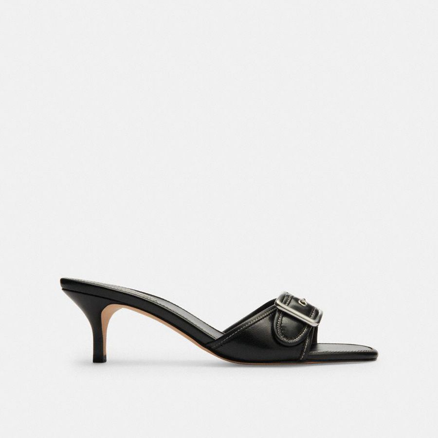 Sandálias COACH Margot Feminino Pretas | 32497SZVI