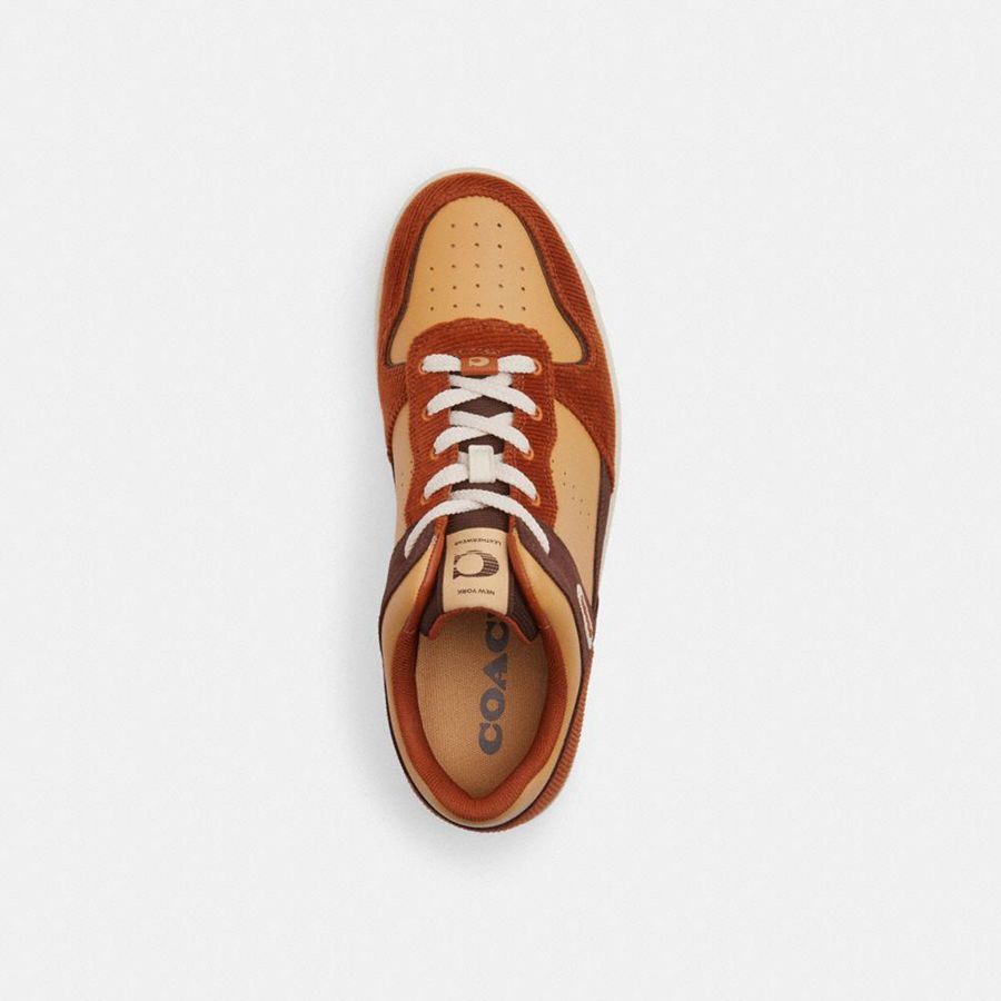 Tenis COACH C201 Masculino Branco | 31586KMIZ