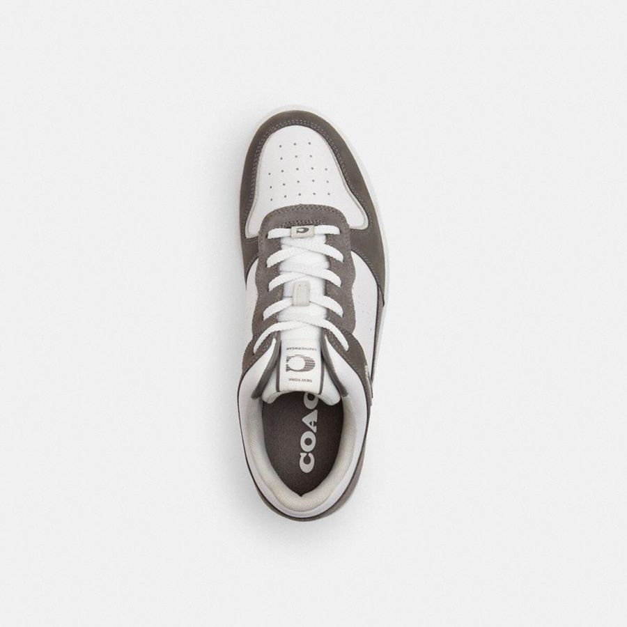 Tenis COACH C201 Masculino Cinzentas | 07428SUNV