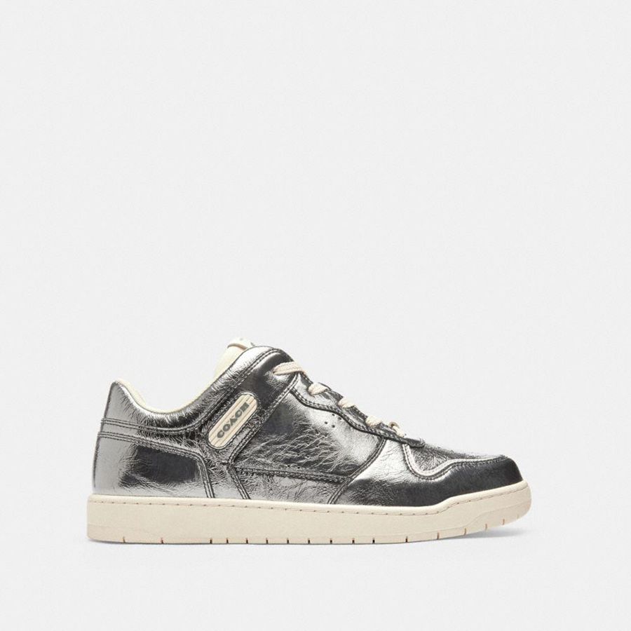 Tenis COACH C201 Masculino Cinzentas | 21983CIRD