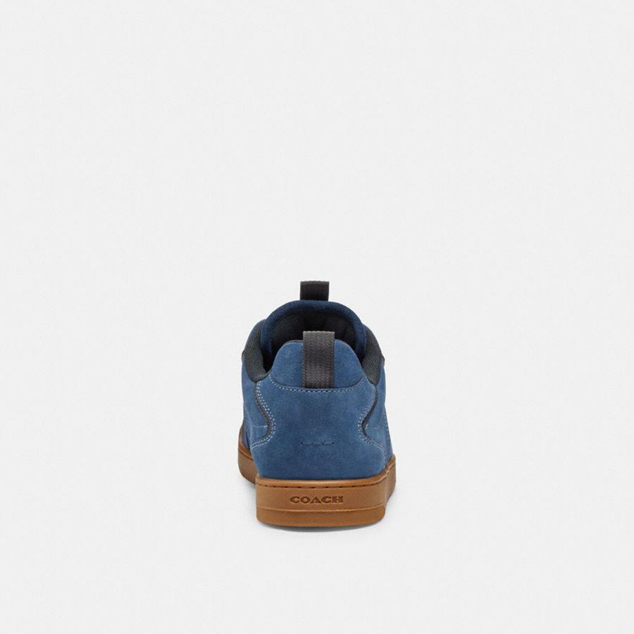 Tenis COACH C203 Masculino Azuis | 71896KZOL