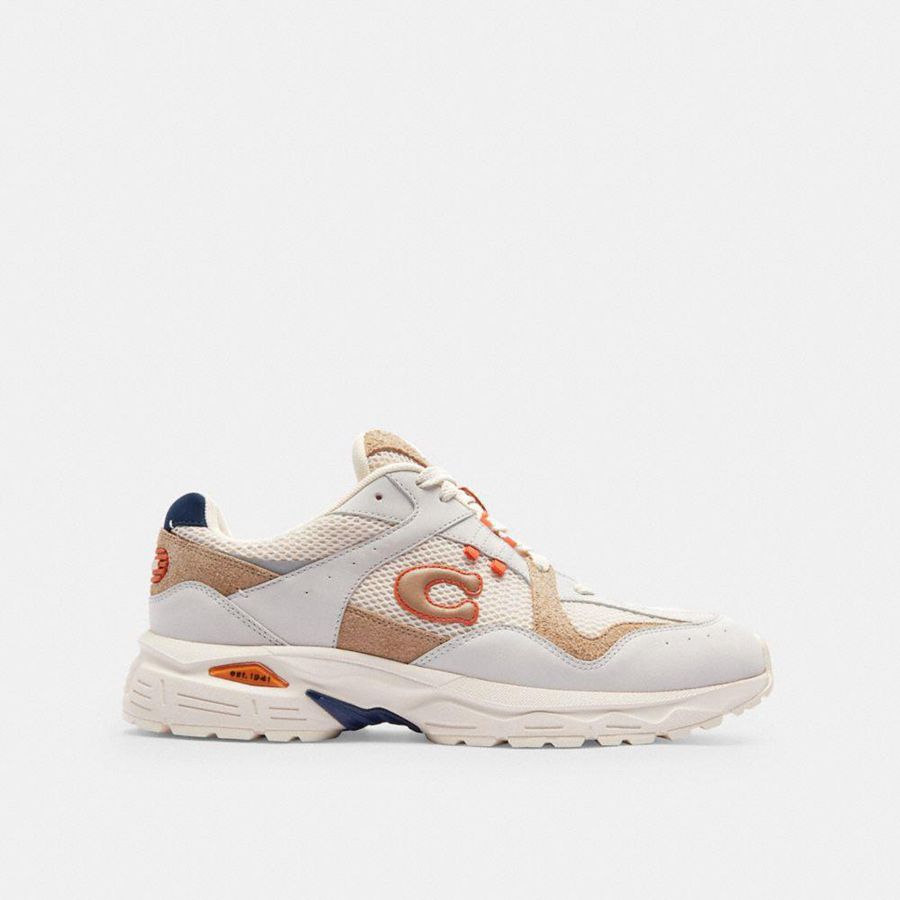 Tenis COACH C301 Masculino Branco | 91053BGLU