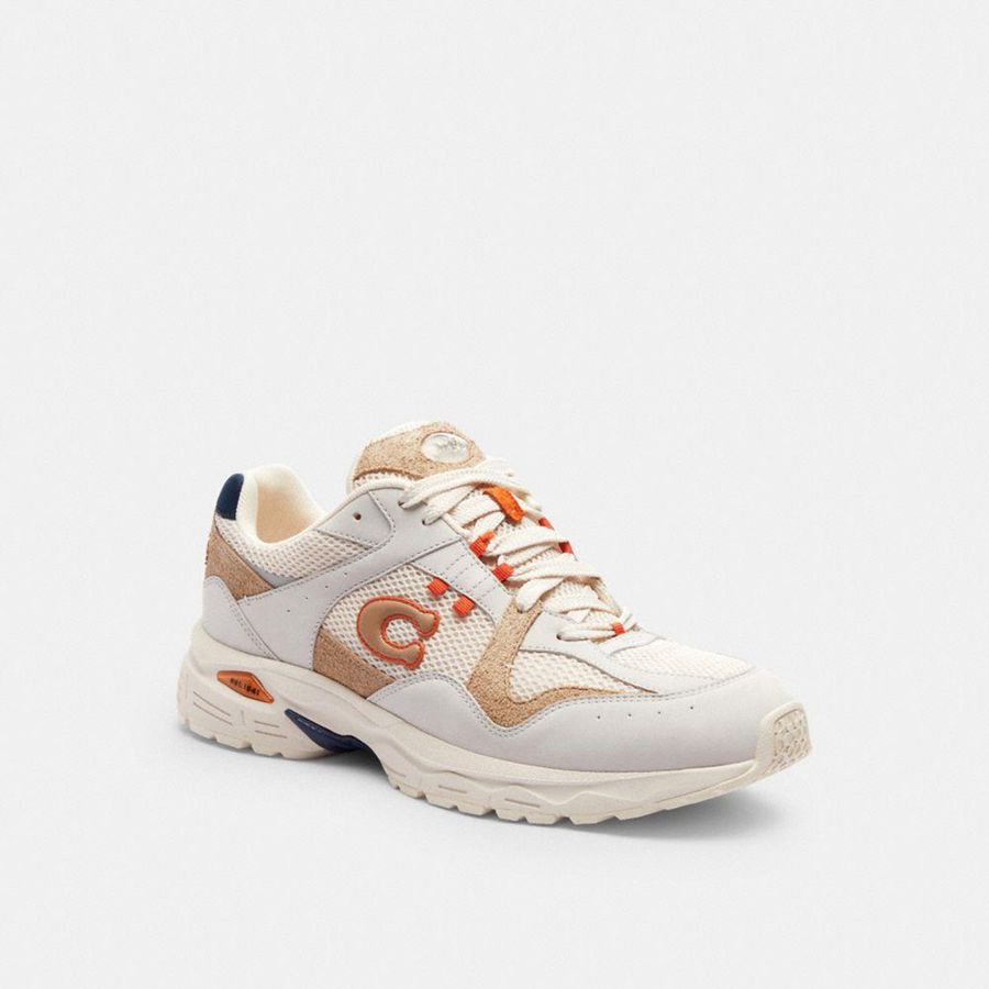 Tenis COACH C301 Masculino Branco | 91053BGLU