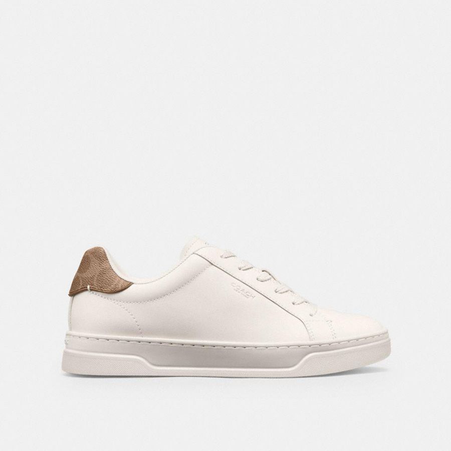 Tenis COACH High Line Feminino Branco | 78026AVWF