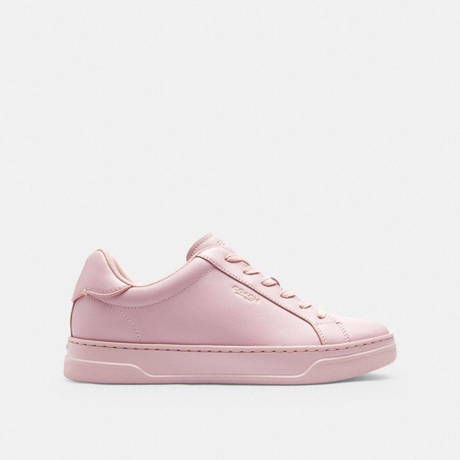 Tenis COACH High Line Feminino Rosa | 25896AFRW