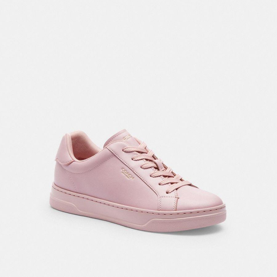 Tenis COACH High Line Feminino Rosa | 25896AFRW