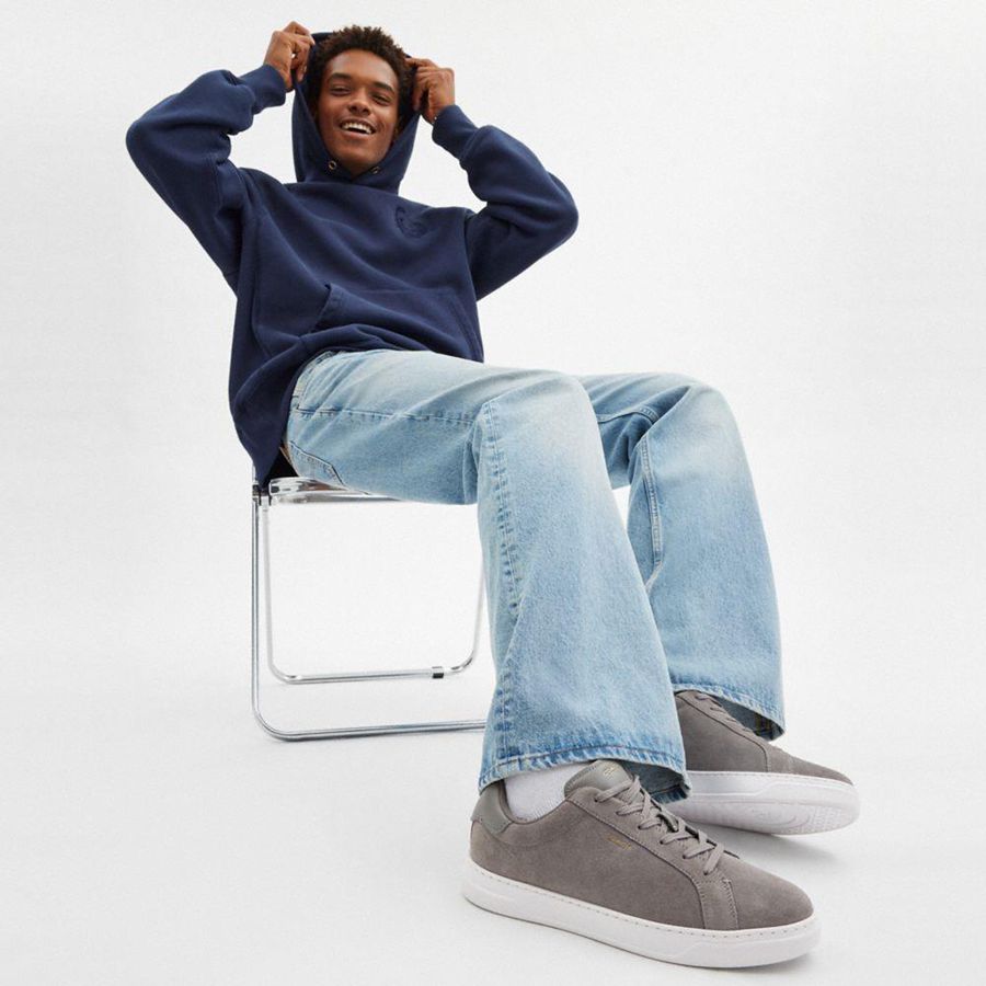 Tenis COACH High Line Masculino Cinzentas | 49610JLQM