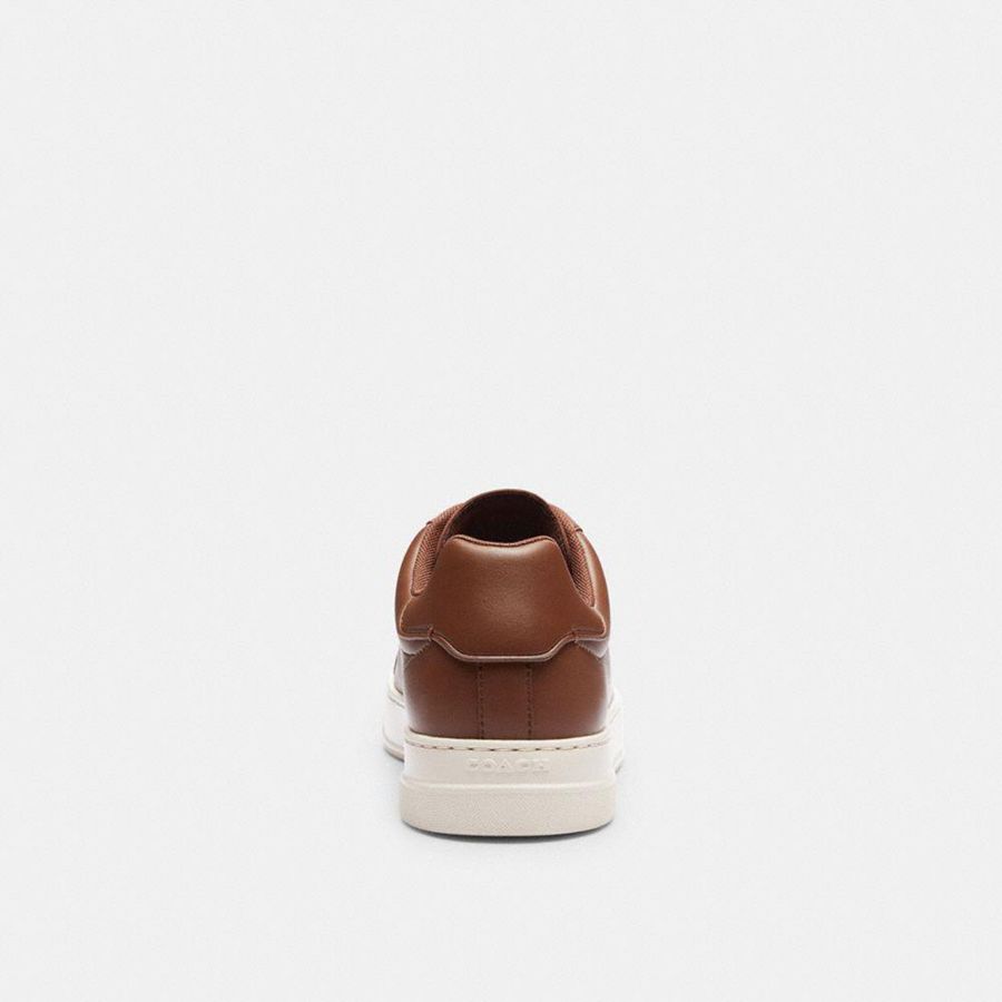 Tenis COACH High Line Masculino Marrom | 02958WFUQ