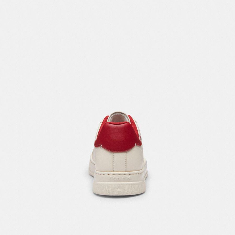 Tenis COACH New Year High Line With Coach Snake Script Feminino Branco | 72401RMJN