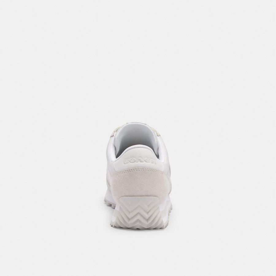 Tenis COACH Runner Masculino Branco | 85476LAIJ