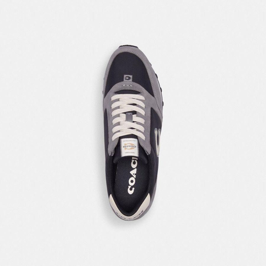 Tenis COACH Runner Masculino Pretas | 24536CWGE