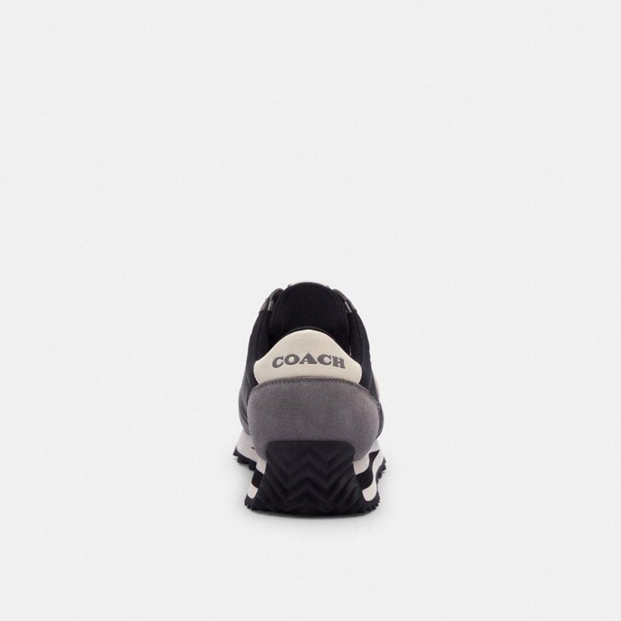 Tenis COACH Runner Masculino Pretas | 24536CWGE