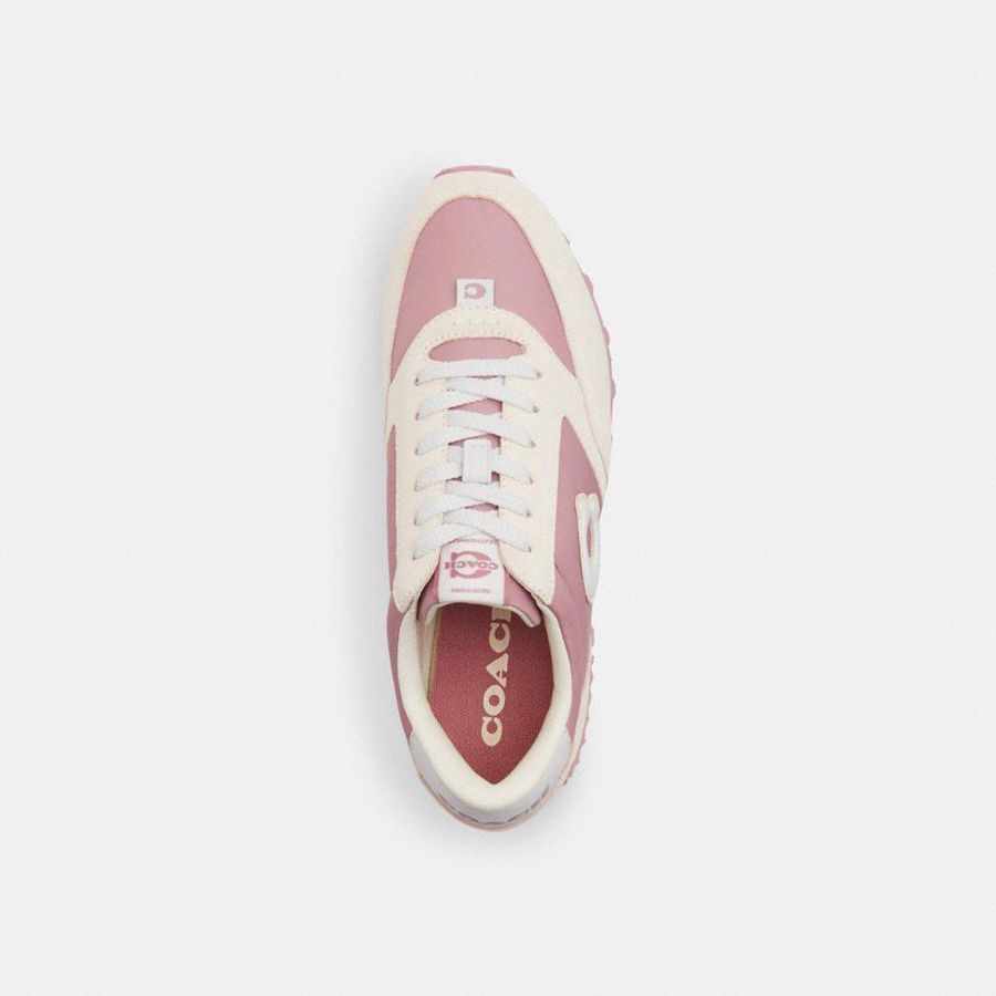 Tenis COACH Runner Masculino Rosa | 62134GWHM