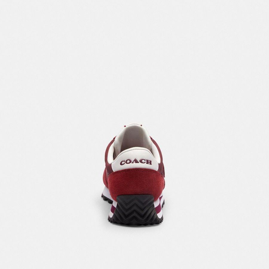 Tenis COACH Runner Masculino Vermelhas | 94613TCQE