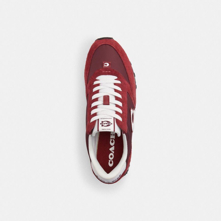 Tenis COACH Runner Masculino Vermelhas | 87290AKJE