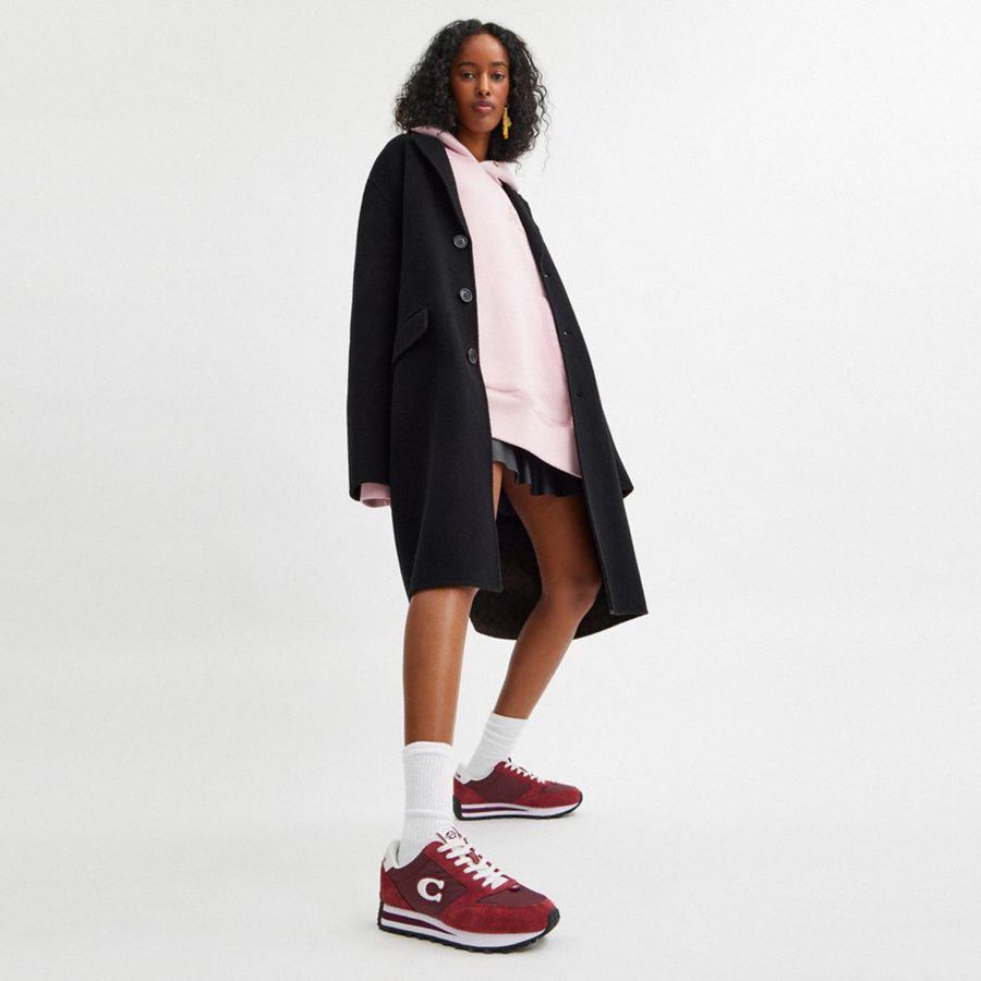 Tenis COACH Runner Masculino Vermelhas | 87290AKJE